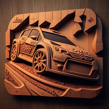 3D model Sbastien Loeb Rally EVO game (STL)